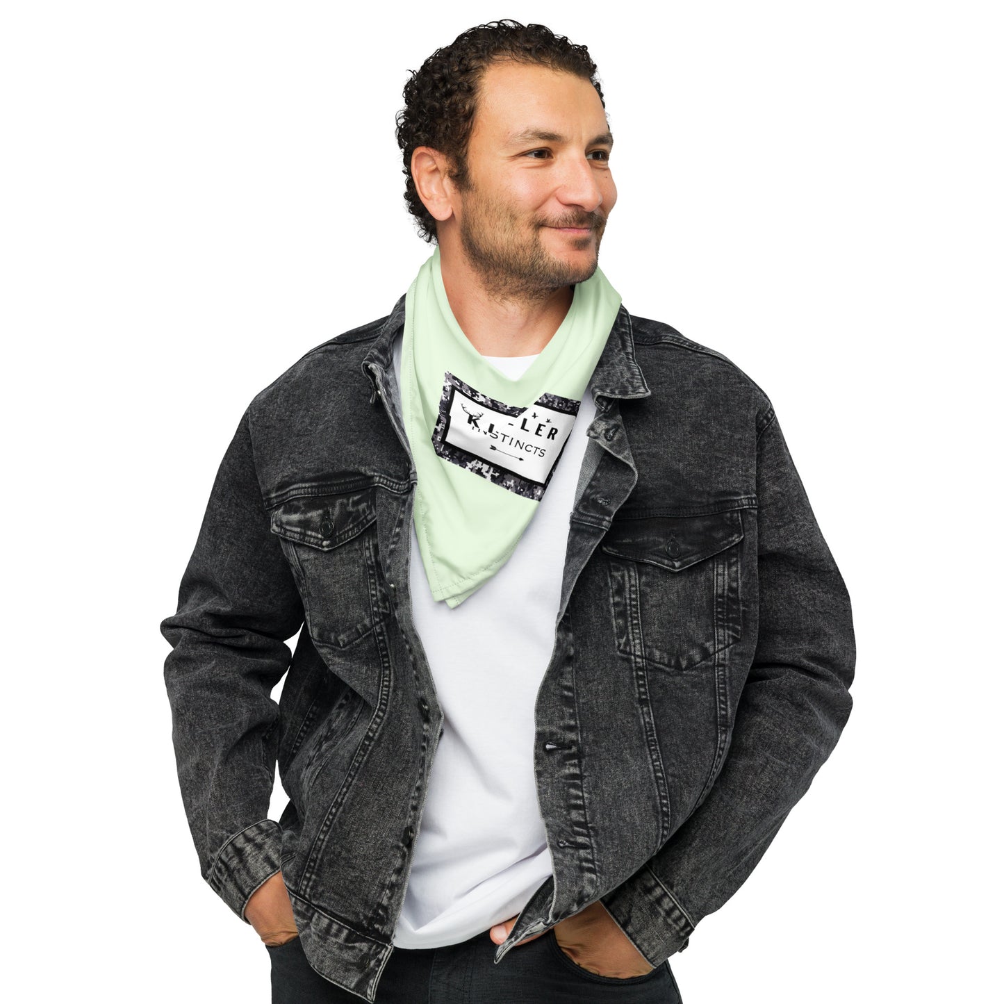 KILLER INSTINCTS Dog/Pet Bandana (Citron) - (Unisex) All-Over Print Bandana