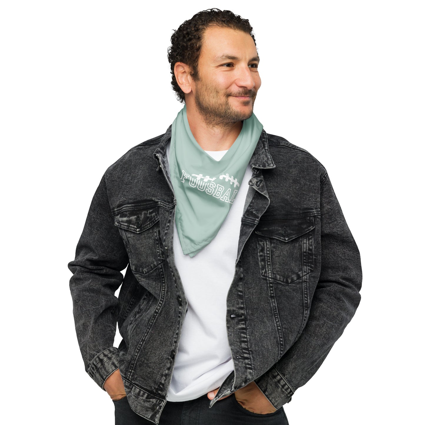 FOOSBALL Dog/Pet Bandana (Opal) - (Unisex) All-Over Print Bandana