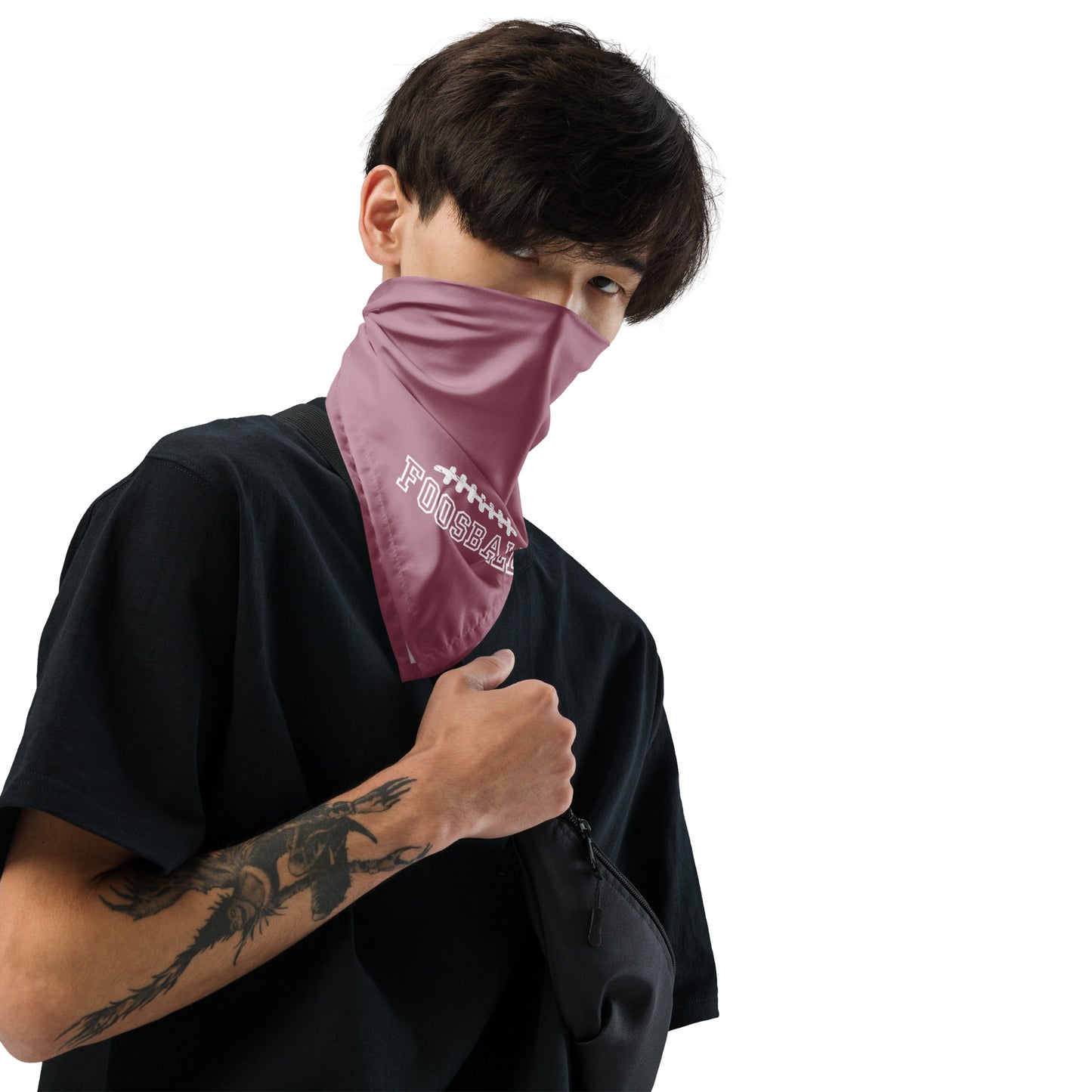 FOOSBALL Dog/Pet Bandana (Mauve Tone) - (Unisex)All-Over Print Bandana
