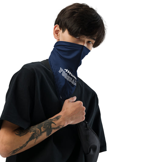 FOOSBALL Dog/Pet Bandana (Navy) - (Unisex) All-Over Print Bandana
