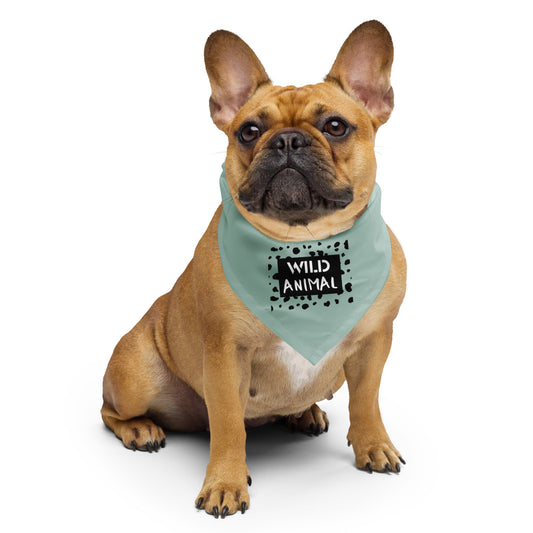 WILD ANIMAL Dog/Pet Bandana (Opal) - (Unisex) All-Over Print Bandana