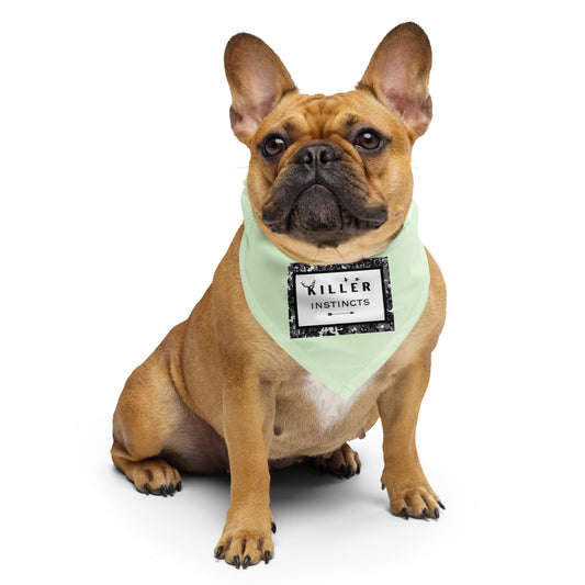 KILLER INSTINCTS Dog/Pet Bandana (Citron) - (Unisex) All-Over Print Bandana