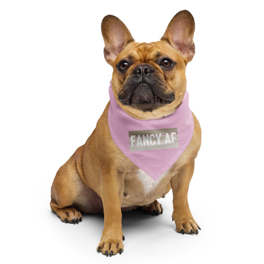 FANCY AF Dog/Pet Bandana (Twilight) - (Unisex) All-Over Print Bandana