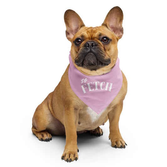 SO FETCH Dog/Pet Bandana (Twilight) - (Unisex) All-Over Print Bandana