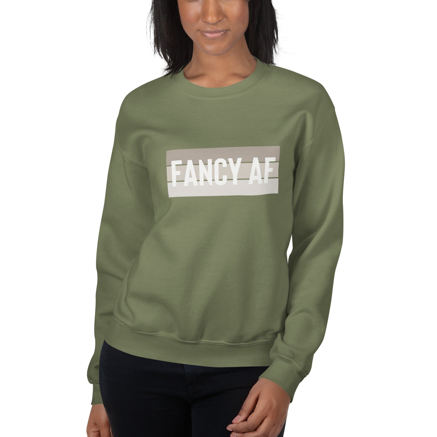 FANCY AF Unisex Sweatshirt