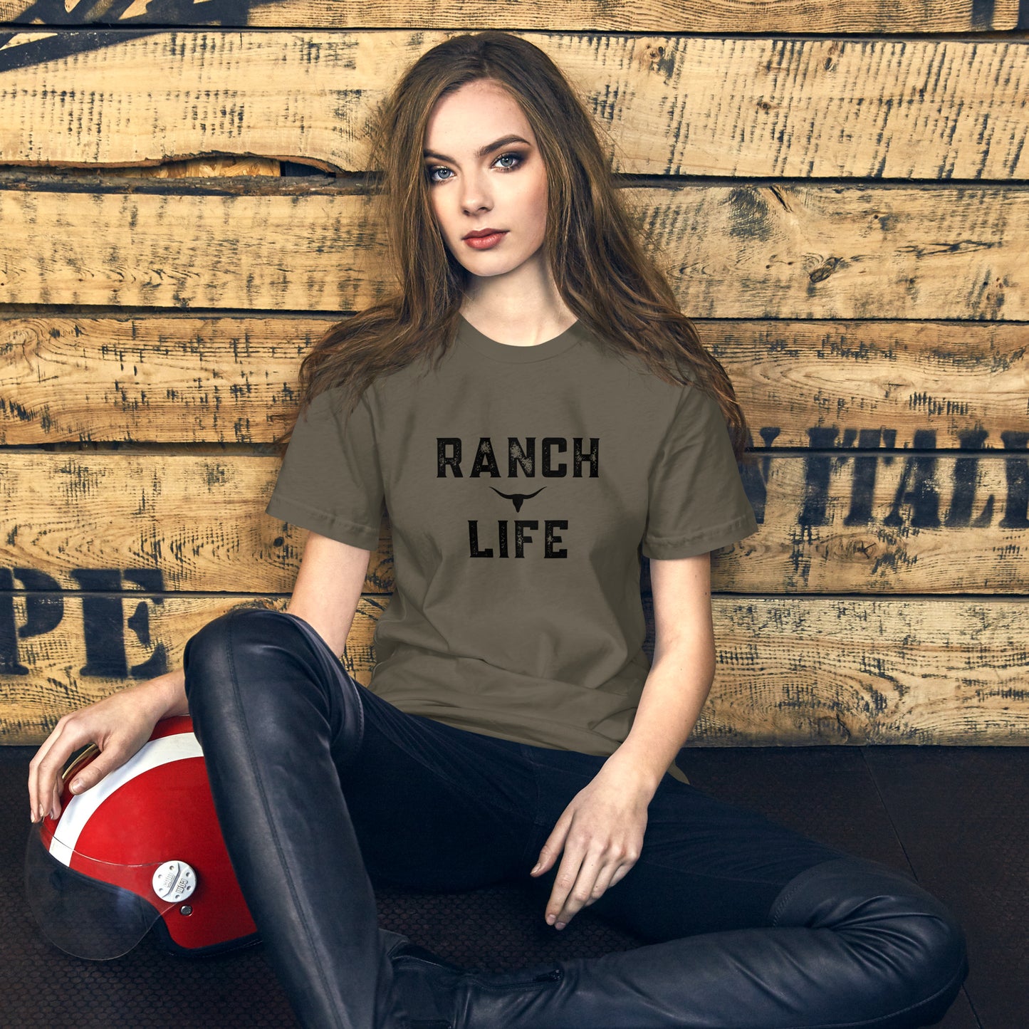 RANCH LIFE Graphic Tee (Unisex) - Comfortable T-Shirt (Fun Colors)