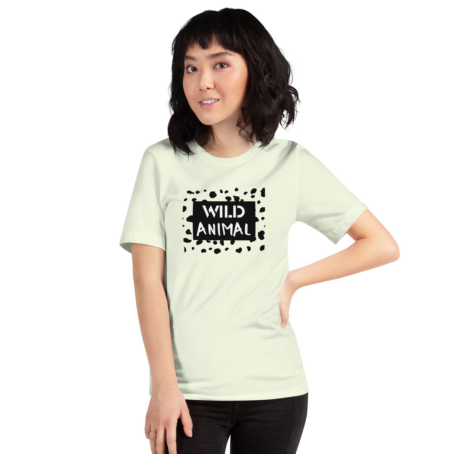 WILD ANIMAL Graphic Tee (Unisex) - Comfortable T-Shirt (Fun Colors)