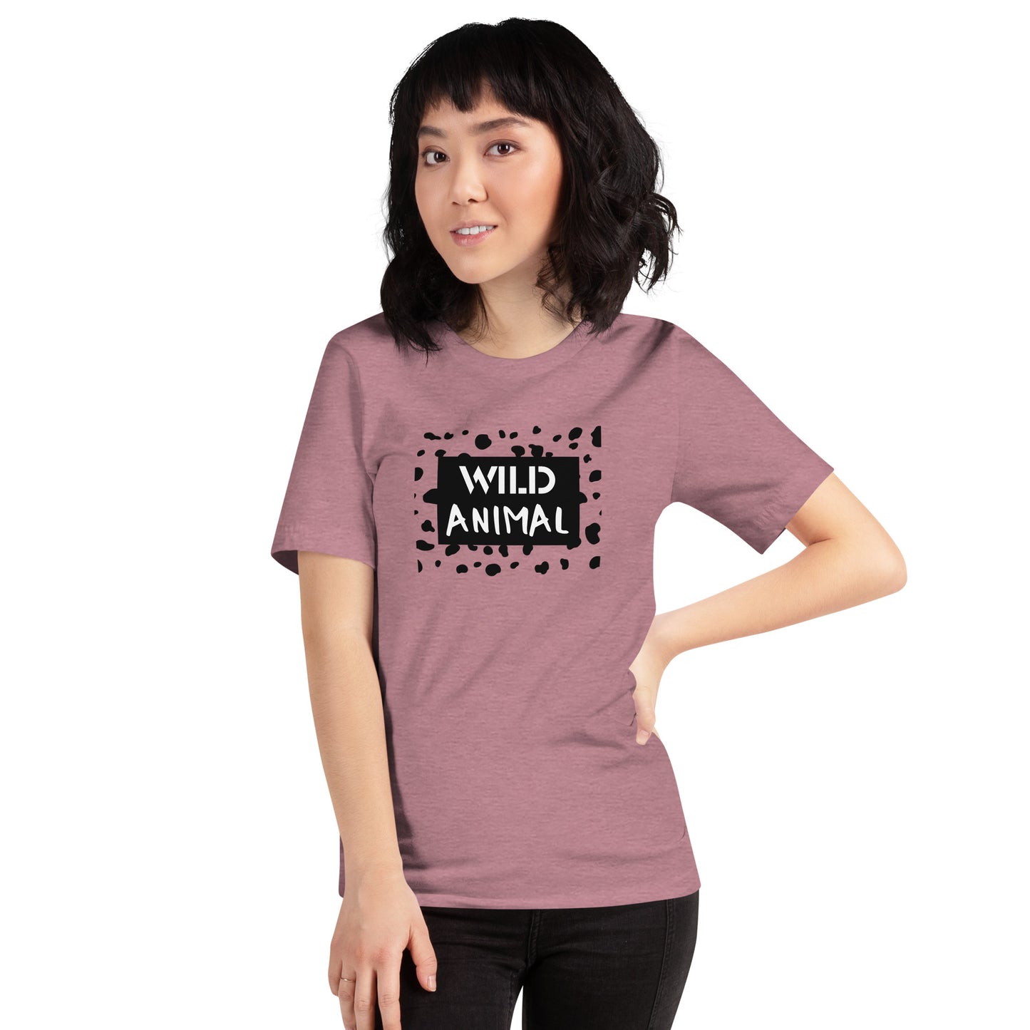 WILD ANIMAL Graphic Tee (Unisex) - Comfortable T-Shirt (Fun Colors)