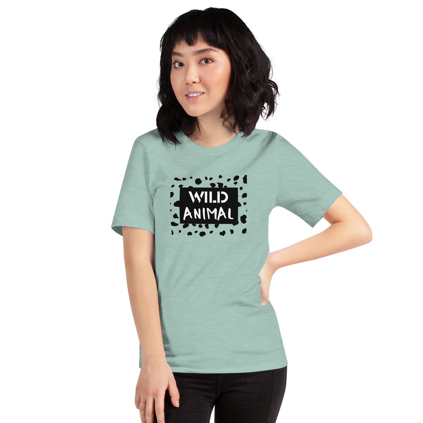 WILD ANIMAL Graphic Tee (Unisex) - Comfortable T-Shirt (Fun Colors)