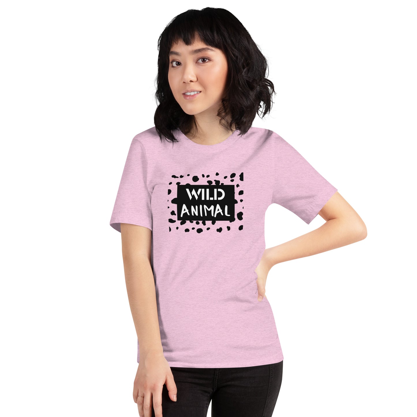 WILD ANIMAL Graphic Tee (Unisex) - Comfortable T-Shirt (Fun Colors)