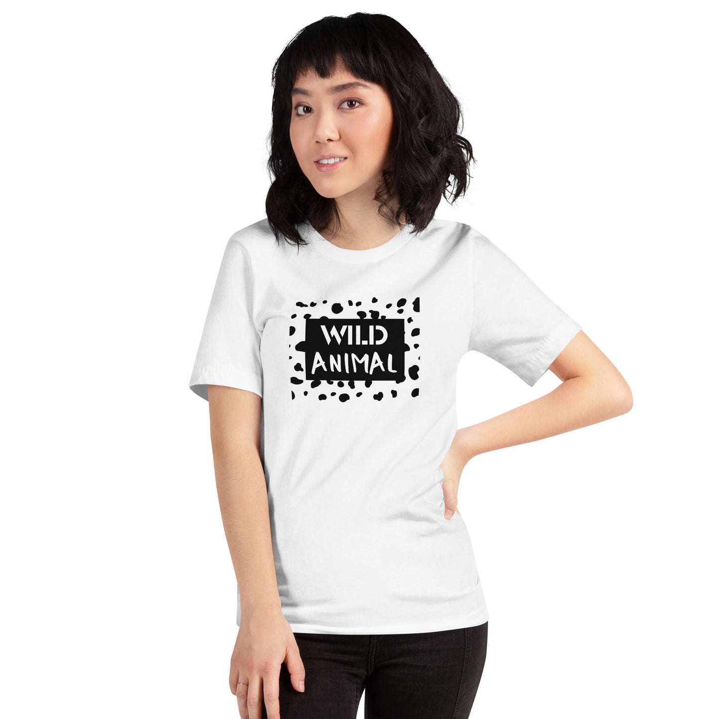 WILD ANIMAL Graphic Tee (Unisex) - Comfortable T-Shirt (Fun Colors)